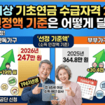 기초연금 수급자격