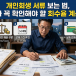 개인회생 서류 보는 법