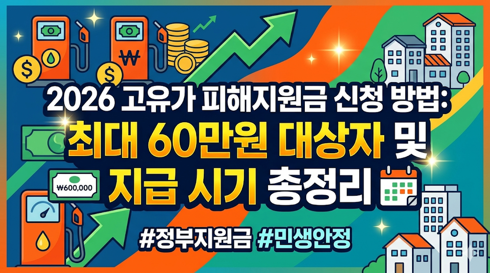 고유가 피해지원금 신청