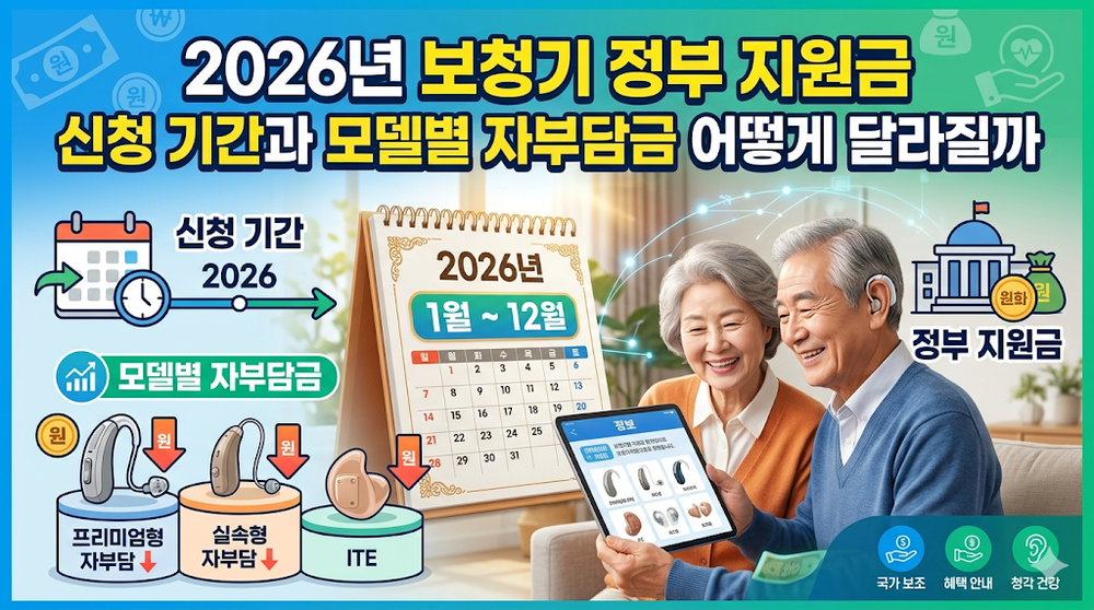 2026년 보청기 정부지원금